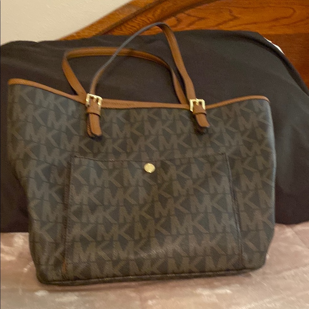 Michael Kors Brown Tote Bag